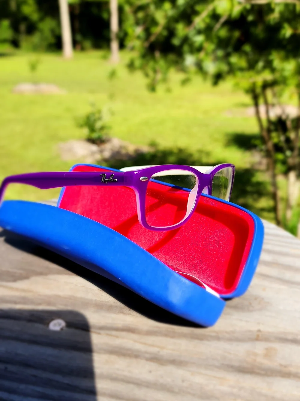 Ray-Ban glasses With Case